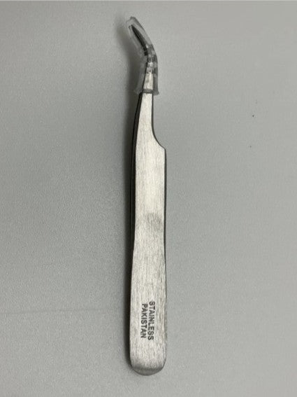 curved mini tweezers